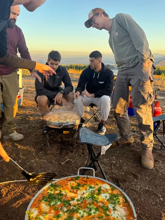 Kleber Silva e amigos na Chapada dos Veadeiros